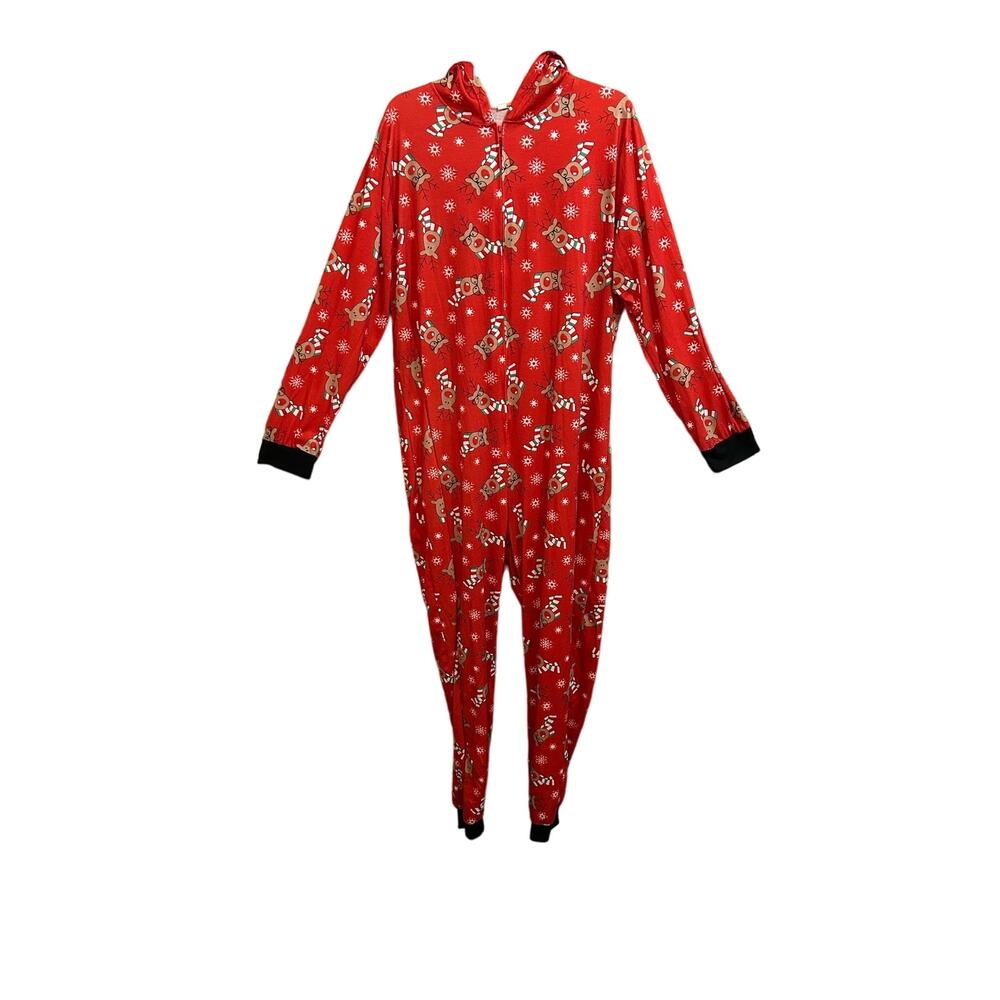Men’s Christmas Rudolf Feety PJs - Size L